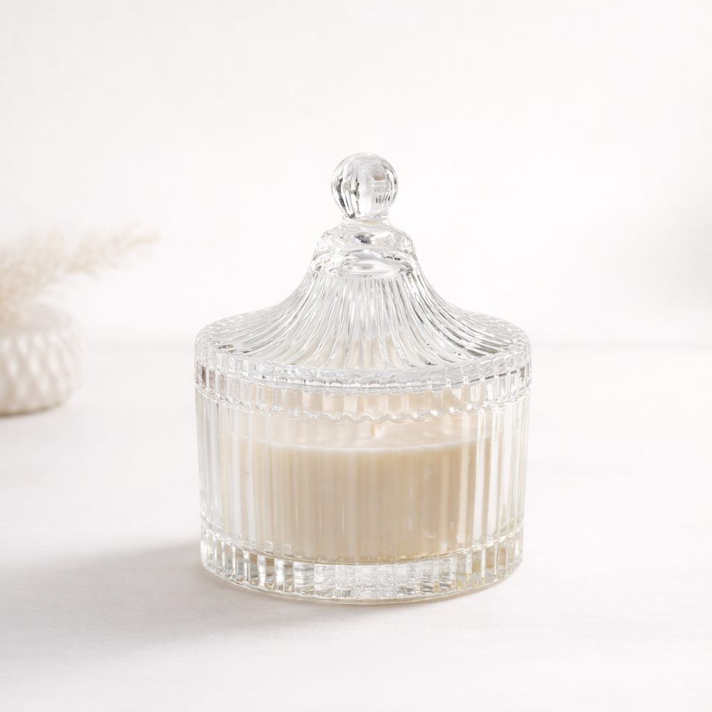 Crystal Jar with Lid