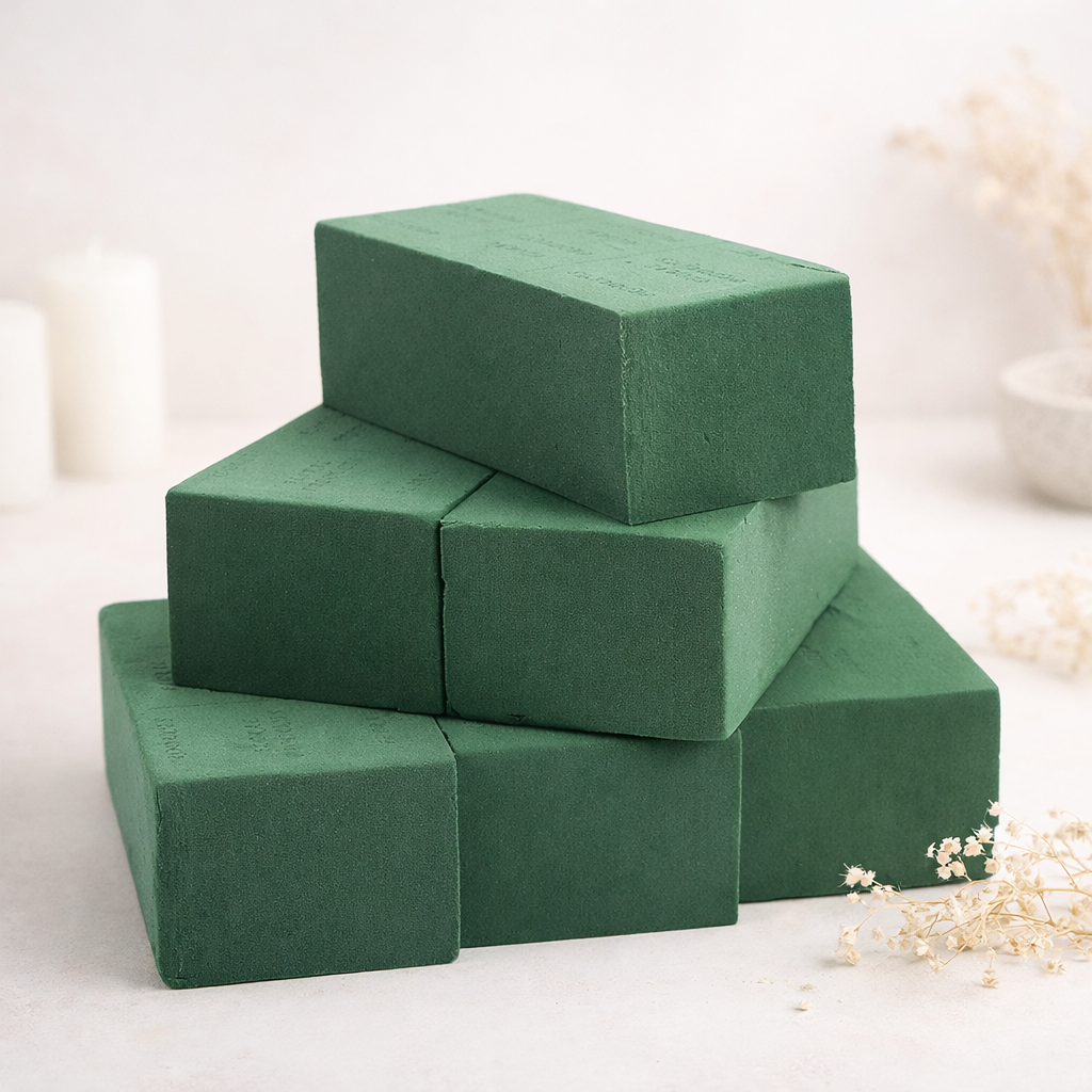 Green Floral Foam