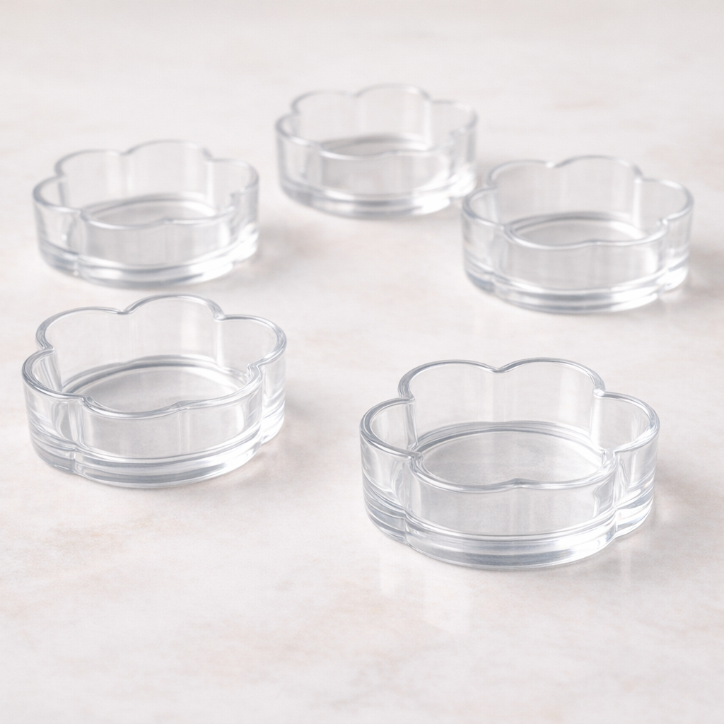 Flower Shape Tealight with wick